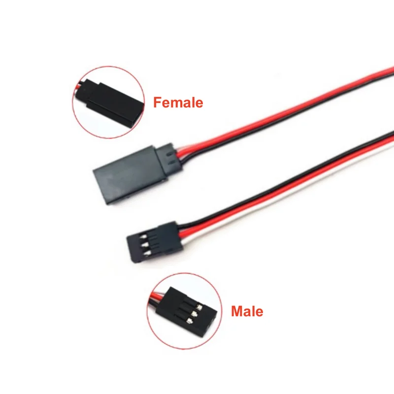 Drone Rc Leading - 10Pcs 10/15/20/30/50cm RC Servo Extension Cord