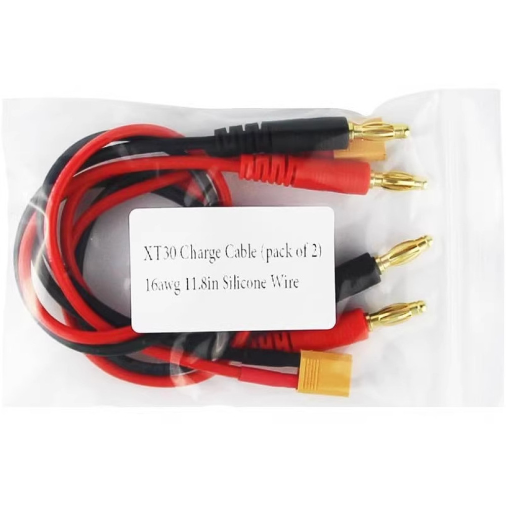 Drone Rc Leading - XT30 Female To 4mm Banana Plug