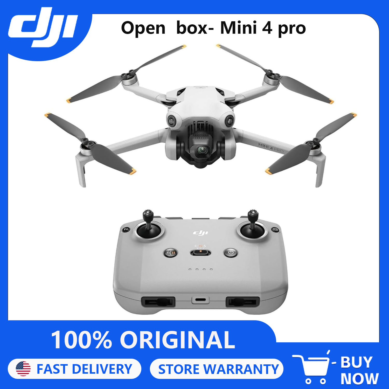 Drone Dji Rc Mini - Open Box-DJI Drones Mini 4 Pro