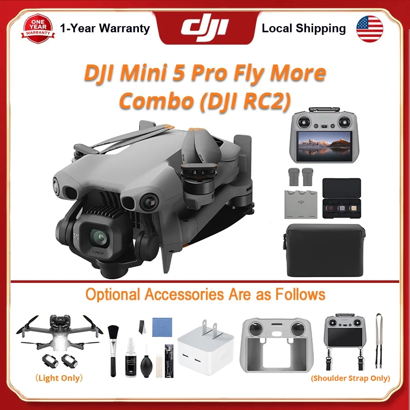 DJI Mini 5 Pro Fly Combo Drone - Drone Dji Rc Mini ulasan dan harga