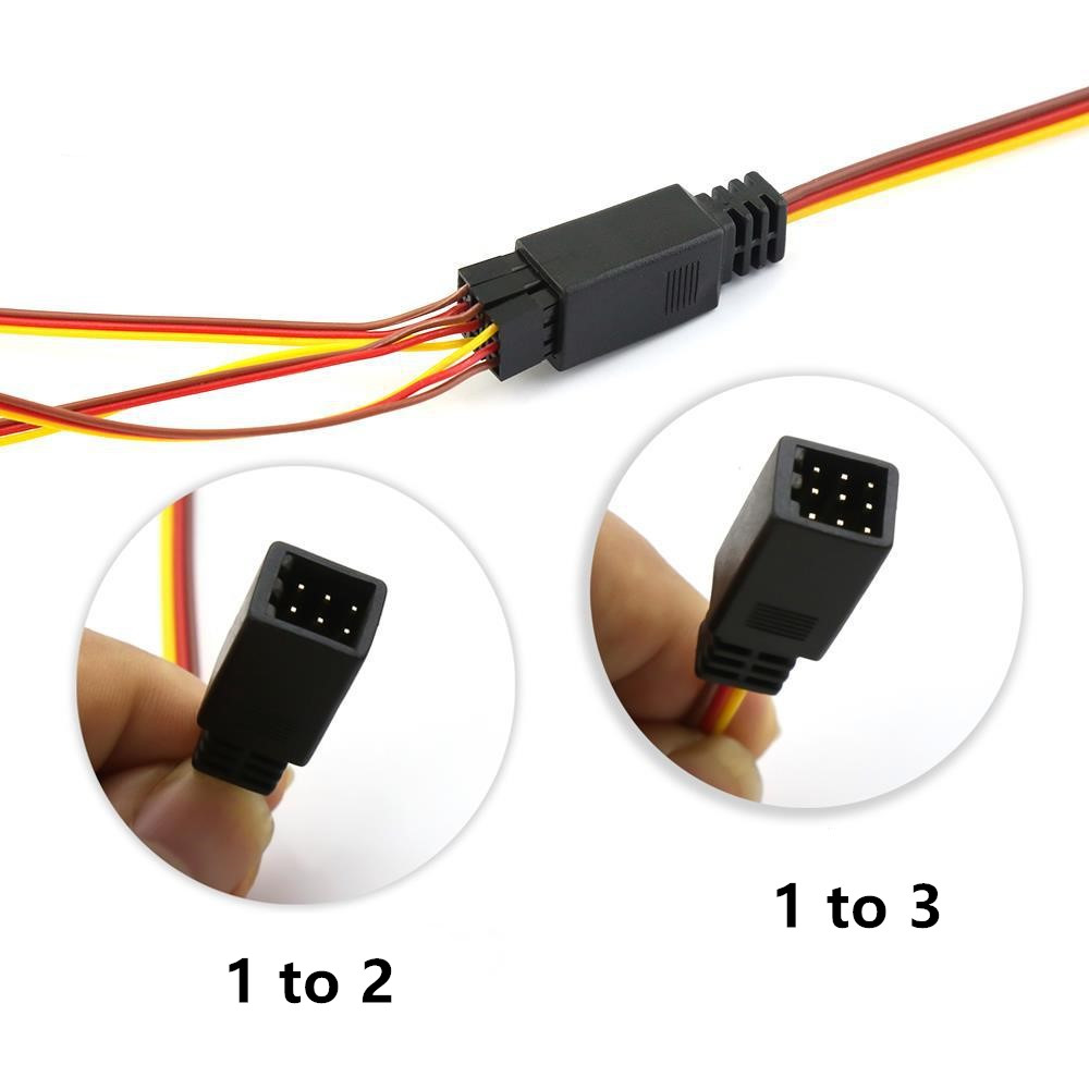 RC JR Style Servo Splitter 1 M - Drone Rc Leading ulasan dan harga