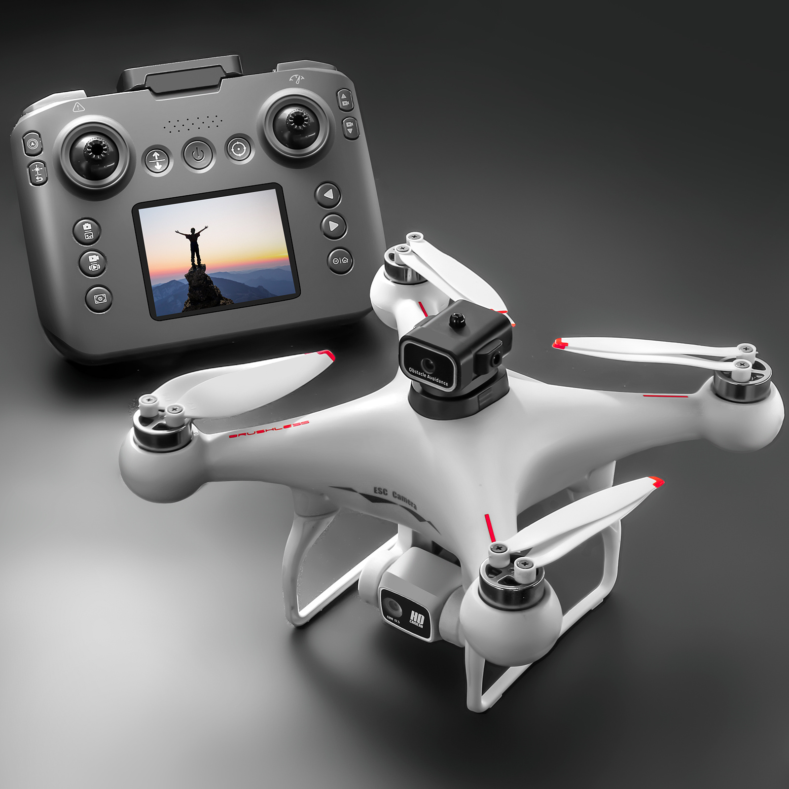 ZNLYRION S116 RC Drone Brushle - Drone Ae Rc ulasan dan harga