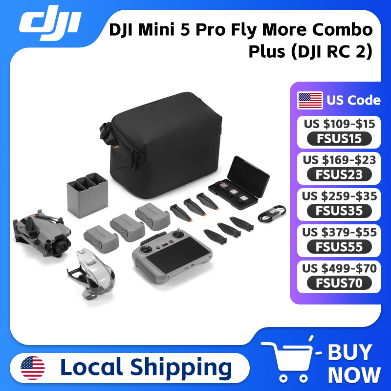 DJI Mini 5 Pro Fly More Combo  - Drone Dji Rc Mini ulasan dan harga