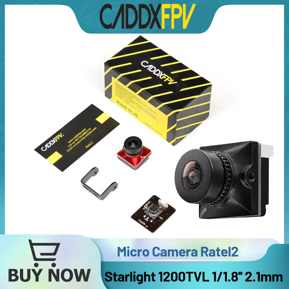 CADDX Micro FPV Camera Ratel 2 - Drone Ae Rc ulasan dan harga