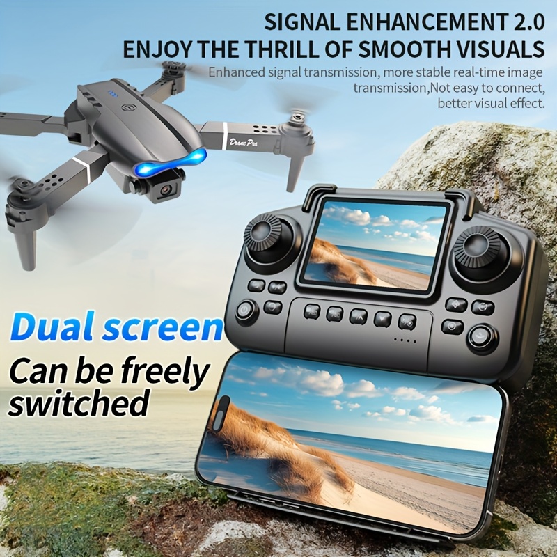 E99 PRO MAX Foldable Drone wit - Drone Ae Rc ulasan dan harga