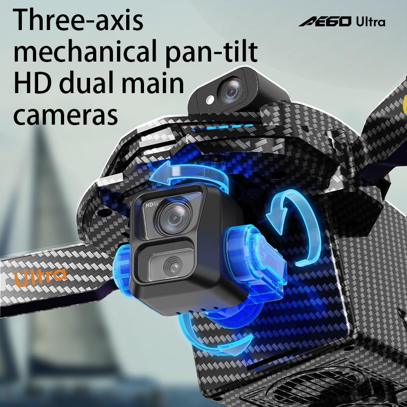 AE60 GPS Drone Professional 8K - Drone Ae Rc ulasan dan harga