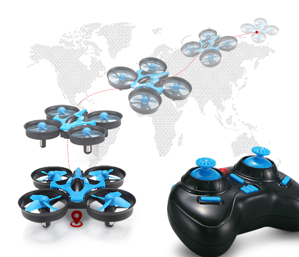 JJRC H36 Mini Rc Drone 4ch 6-A - Drone Ae Rc ulasan dan harga