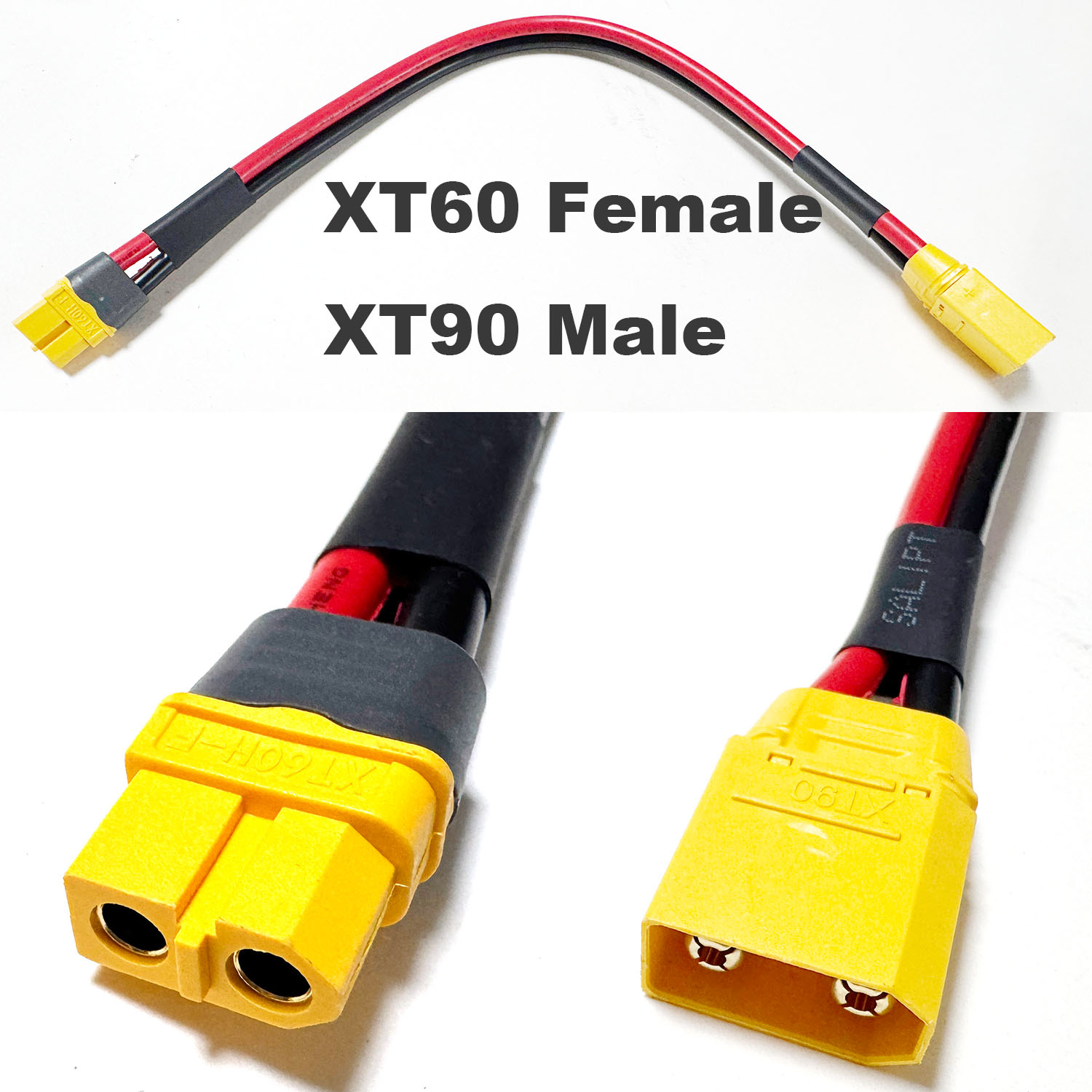 10AWG Heavy Gauge XT90 XT60 Ba - Drone Rc Leading ulasan dan harga
