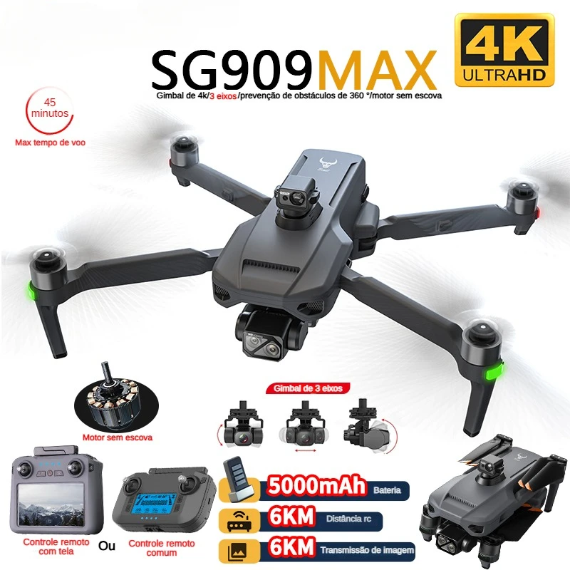 ZLL SG909 SG909MAX Professiona - Drone Ae Rc ulasan dan harga